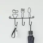 Rack Decorative Hook Coat Hanger Wall Rack Wall Hangings Key Chain Shelf Hook