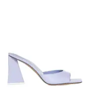 The Attico Mini Devon Heeled Mules 35,37.5,36,38,36.5,35.5 Purple