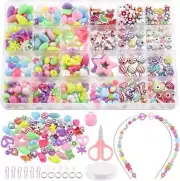 DIY Bead Jewelry Making Kit, Beads Bracelet Making Kit, Bead Kits for Girls Kids