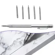 1 Set Scriber Pen Hand Tools Silver Stainless Steel Workshop Equipment