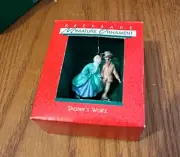 Vintage Hallmark 1988 Keepsake Miniature Christmas Ornament Skater's Waltz