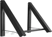 Wall Mounted Drying Rack Invisible Folding Hole-Free Drying Triangle Clothes Rack Clothesline Coat Hangers(80cm)