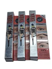 3 PACK Benefit Cosmetics Shade 4 Goof Proof Brow Pencil Mini 0.17g - New