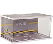 Model Car Garage Display, Model Garage, Garage Model Parking Scene Model 1:32, Model Car Display Case with LED Light, Parking Garage Showcase for Car Goods