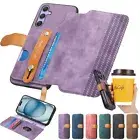 for Samsung A41 A51 A50 50S A30S A52 A53 Magnetic Flip Card Case Wristband Cover
