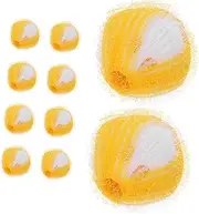 BAZEITFLOW 10 Pack Laundry Balls Reusable Lint Remover Hair Catcher Washing Balls Clothes Cleaning