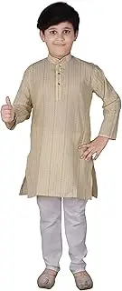 [Pro-Ethic Style Developer] Kid's Indian Traditional Cotton Kurta Sets For Boys | Pack Of 1 (S-145)