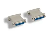 Null Modem Adapter DB25F to DB25F