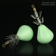 Octopus Squid Jig Hook 1 Pcs Fresh Water Or Salt Water Noctilucent Hard Bait