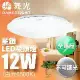 舞光 LED 12W星鑽吸頂燈(白光/黃光)