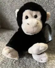 Wild Republic Chimp 6” Soft Plush Chimpanzee Stuffed Animal