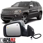 Mirror For 2011-2022 Jeep Grand Cherokee Driver Side Power Folding w/ Blind Spot