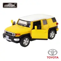 在飛比找momo購物網優惠-【KIDMATE】1:32聲光合金車 Toyota FJ C