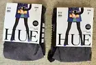 Hue Size 2 Women's Tights - Gray - 2 PACK!