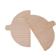 Wood Pizza Crust - Oven Use Bread Baking Spatula Pizza Paddle Set | Wooden Pizza Crust with Handle, Pizza/Pan Transfer Tool, Non-Stick Pizza Spatula for Baking