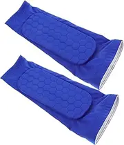 [OHPHCALL] 2pcs Leggings Socks Youth Cleat Covers Cleat Covers Football Soccer Grip Socks Soccer Shin Guards Shin Guards Basketball Arm Sleeve Knee Pads Ankle Guard Polyester Blue