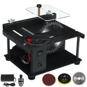 EU Plug 200W Mini Table Saw 3000RPM 0-90° Angle Adjustable Height adjustable for Wood Plastic Acrylic Cutting