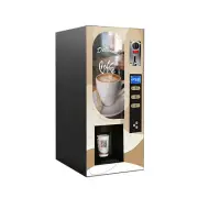 NEW Smart Commercial Fully Automatic Self Coin 3 Instant Coffee Vending Machine
