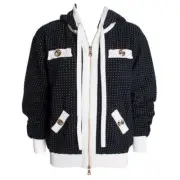 Moschino Zipp Front Hood Sports Jkt