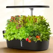 Indoor Garden Hydroponics Growing System: 12 Pods Plant Germination Kit Aeroponi