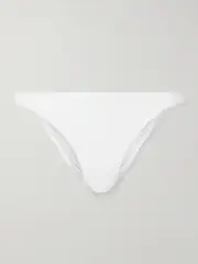 [Melissa Odabash] Melissa Odabash - Tenerife Seersucker Bikini Briefs - White - UK 10 UK 10 White
