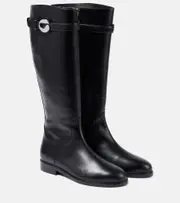 [Coperni] Coperni Cavaliers leather knee-high-boots AU 7 black