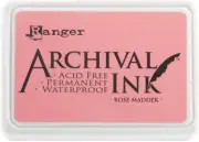 AIP-30638 Archival Inkpad, Rose Madder
