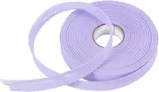 uxcell 3/4 Inch Single Fold Bias Tape Polyester Continuous Bulk Bias Tape for Sewing, Seaming Quilting Hemming Binding Crafts (Light Purple 25 Yards)
