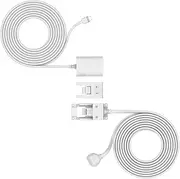 [Ring] Indoor/Outdoor Power Adaptor (USB-C) for Spotlight Cam Plus, Spotlight Cam Pro - White
