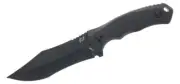 Schrade Delta Class Steel Driver Fixed Blade Knife - Black G10 Handles #sch11826