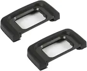 DK-25 Eyecup Eyepiece Viewfinder Compatible for Nikon D5600 D5500 D5300 D3500 D3400 D3300 Camera (2 Pack)
