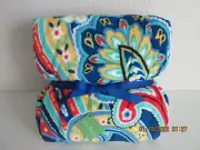VERA BRADLEY THROW BLANKET "MARINA PAISLEY" (RETIRED)
