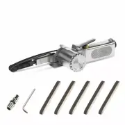 SMALL MINI AIR OPERATED POWER BELT SANDER SANDING GRINDER FILE NARROW WIDTH 3/8