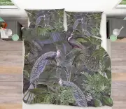 3D Leaves Peacock 2677NA Bed Pillowcases Quilt Cover Duvet Andrea haase Fay