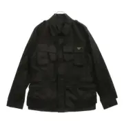 PRADA 24SS Re Nylon Multi Pocket Renylon Safari Jacket Black SGC553
