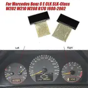 1Pair Dashboard LCD Screen For Mercedes Benz C E CLK SLK-Class W202 W210 W208 R170 1998-2002 Air-Con Information Display Parts Edition 530