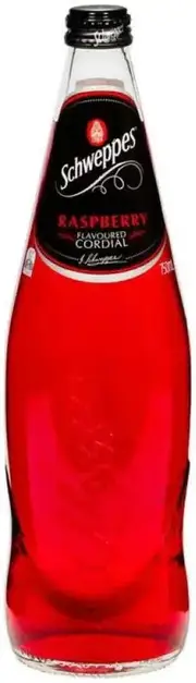 Schweppes Cordial Raspberry 750ml