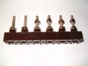 6 Position Terminal Strip P/N 56140-11 Brand new Rail Signalling Alstrom/GRS