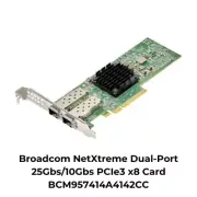 Broadcom NetXtreme Dual-Port 25Gbs/10Gbs PCIe3 x8 Card BCM957414A4142CC