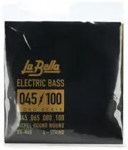 La Bella RX-N4B Rx Nickel Bass Strings - .045-.100 4-string