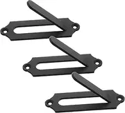 ibasenice 3pcs Elk Skull Mounting Kit European Style Wall Hangers for Indoor and Outdoor Use Elegant Metal Display Bracket for Living Rooms Bedrooms and Porches Versatile Decorative Hooks