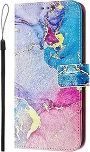 [WOWUDI] Fodral för OnePlus 11, Flip PU Fodral Premium PU Läder Mobiltelefon Fodral Flip Fodral Plånbok Silikon Skyddsfodral [Kortplats] [Stativfunktion] fodral- 14