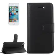 For iPhone SE, 5s, 5 Case, Wallet PU Leather Flip Cover, Kickstand