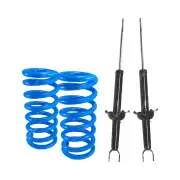 2 Rear HD STD Gabriel Ultra Strut Shocks + Lovells Springs for Honda Accord CD