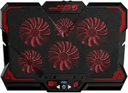K38 Laptop Air Cooling Fan Computer Support Stand S -Fans Cooler Adjustable Wind Low Noise Multicolor30 One Size