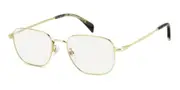 David Beckham DB 1168/F Asian Fit J5G/2Y Men's Glasses Gold Size 52 - Private Health Rebate - Blue Light Block Available