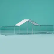 Chicken Coop Cage Run Rabbit Hutch Large Walk In Hen House Cover 7Mx2Mx2M