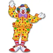 Jointed Clown Decoration