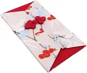 Parliky 1pc Year Red Envelope Emulation Money Storage Pocket Traditional Chinese Design for Money and Greeting Cards for Celebrations and Festivals