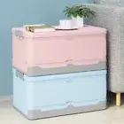 Folding Toy Storage Container Pink/Blue Clothing Storage Box Home Storage